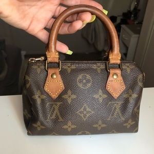 LOUIS VUITTON Monogram Mini Sac HL Speedy